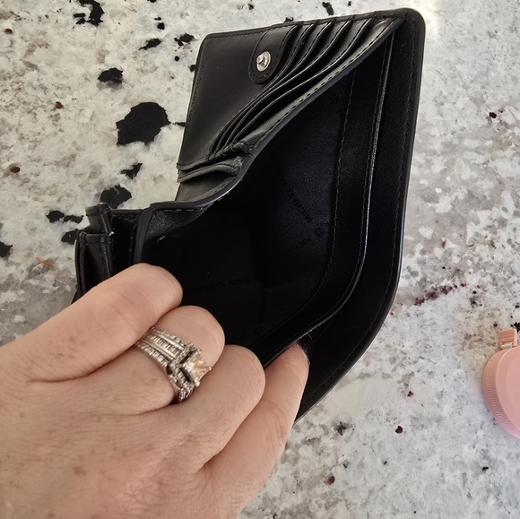 Michael Kors Black Logo Wallet - Picture 6 of 7